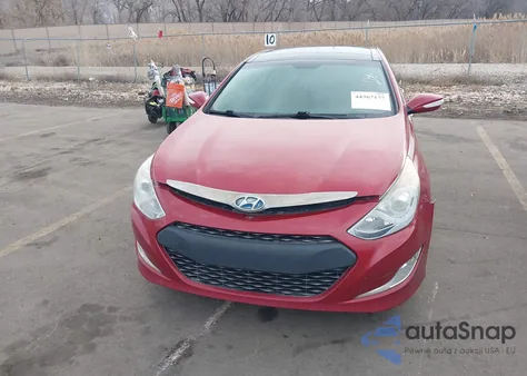 2011 Hyundai Sonata Hybrid z USA, uszkodzony, nr VIN KMHEC4A44BA018712